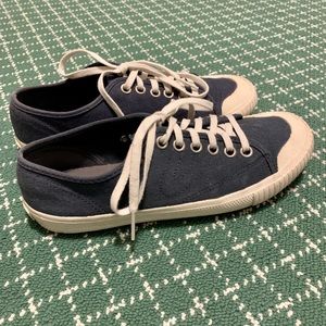 Classic Navy Tretorn Sneakers